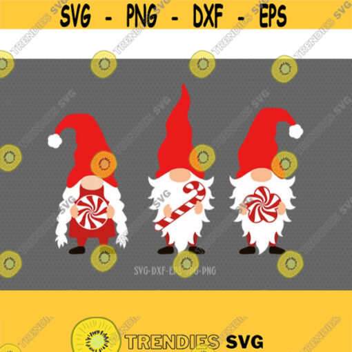 Christmas Gnomes Svg Christmas Gnome SVG Gnomes SVG Christmas svg SVG Cutting File for CriCut Silhouette svg dxf png jpg eps Design 516