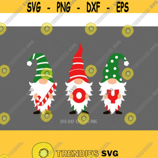 Christmas Gnomes Svg Christmas joy SVG Gnome SVG Christmas svg SVG Cutting File for CriCut Silhouette svg dxf png jpg eps Design 370