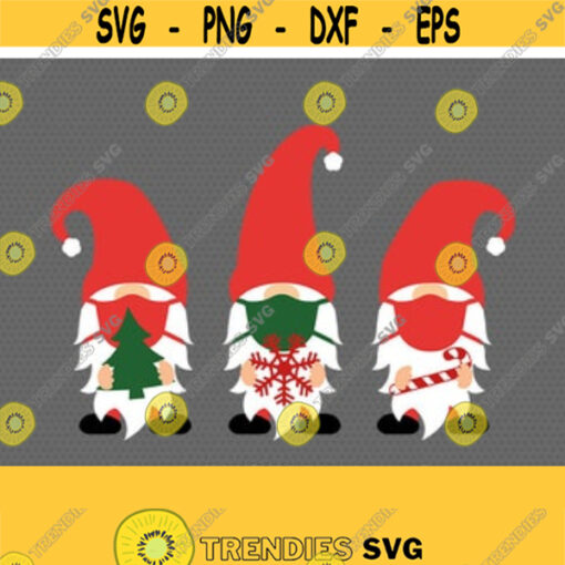 Christmas Gnomes Svg quarantined Gnome SVG Gnomes SVG Christmas svg SVG Cutting File for CriCut Silhouette svg dxf png jpg eps Design 209