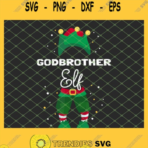 Christmas Godbrother Elf SVG PNG DXF EPS 1