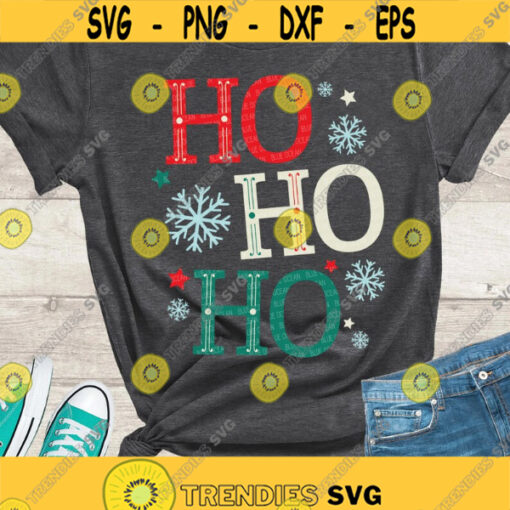 Christmas Ho Ho Ho SVG Christmas sublimation print Christmas clipart