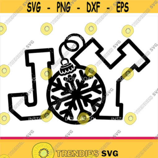 Christmas Joy Christmas ornament SVG Christmas svg Christmas design Christmas clipart Design 299