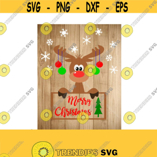 Christmas Moose SVG Christmas Sign SVG Christmas Svg Christmas T Shirt Svg Moose SVG Dxf Png Jpeg Eps Ai and Pdf Digital Files