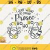 Christmas Prosecco Svg Ho Ho Ho Santa Claus Png Prosecco Gnome Cut File for Cricut Instant Download Drinking Christmas Png Sparkling Xmas Design 510