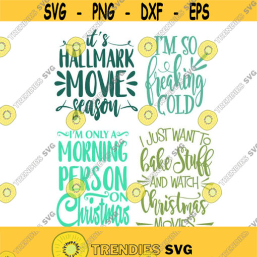 Christmas Quotes Cuttable Design SVG PNG DXF eps Designs Cameo File Silhouette Design 788