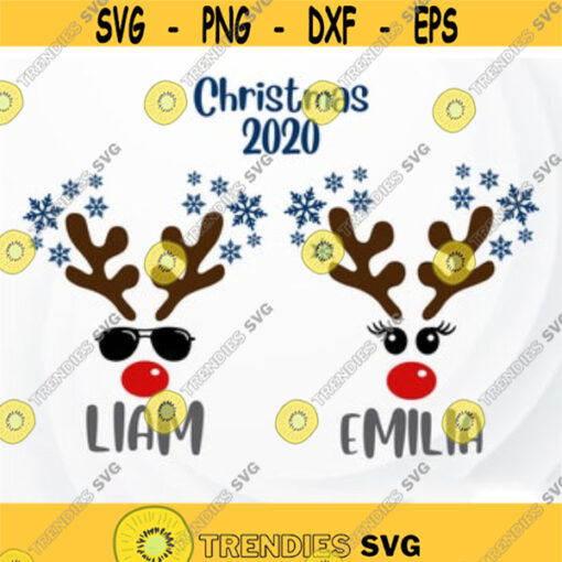 Christmas Reindeer face SVG Reindeer SVG Snowflakes svg Reindeer Monogram SVG Reindeer svg for shirt Reindeer names svg Design 67.jpg