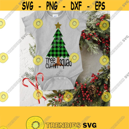 Christmas SVG Buffalo Plaid Christmas Tree SVG Christmas Tree Svg Christmas Clip Art Svg Eps Ai Pdf Png Jpeg Cut Files Design 621