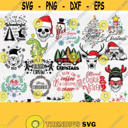 Christmas SVG Bundle Christmas Svg Winter Svg Christmas Cut Files Christmas for Shirts Buffalo Plaid Christmas Cricut Cut FileDesign 69