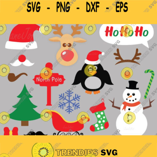 Christmas SVG Bundle svgMerry Christmas SVG svg Cricut designsChristmas SilhouetteChristmas Pngvector dxfChristmas vectorDIY svg