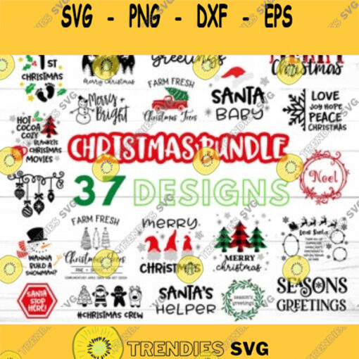Christmas SVG Christmas Svg Bundle Christmas Gnome Svg Christmas Sign Svg Christmas Shirt Svg Svg Files For Cricut