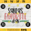 Christmas SVG Santas Favorite Dean svg png jpeg dxf Silhouette Cricut Commercial Use Vinyl Cut File Winter Holiday School 2128