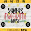 Christmas SVG Santas Favorite Nurse svg png jpeg dxf Silhouette Cricut Commercial Use Vinyl Cut File Winter Holiday School 412