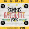 Christmas SVG Santas Favorite Para svg png jpeg dxf Silhouette Cricut Commercial Use Vinyl Cut File Winter Holiday School 651