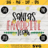 Christmas SVG Santas Favorite Team svg png jpeg dxf Silhouette Cricut Commercial Use Vinyl Cut File Winter Holiday School 547