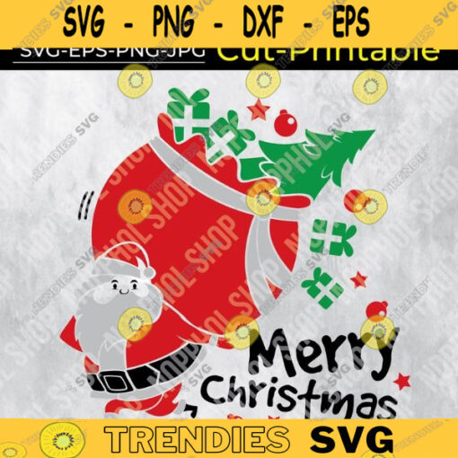 Christmas Santa Slaus SVG Merry Christmas svg Design 19