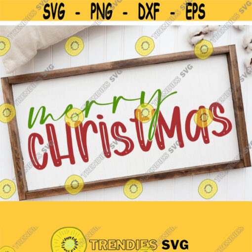Christmas Sign Svg Merry Christmas Svg Christmas Svg Cut File Farmhouse Sign Svg Png File Digital Insant Download Cricut Silhouette Design 264