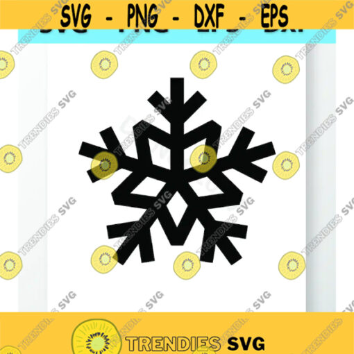 Christmas Snow Flake SVG Files Snowflake Vector Images Clipart Cutting Files SVG Image For Cricut xmas Silhouettes Eps Png Dxf Design 591