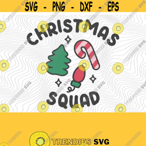 Christmas Squad PNG Print File Sublimation Trendy Christmas Merry AF Jolly AF Christmas Lights Merry Christmas Christmas Obsessed Design 326