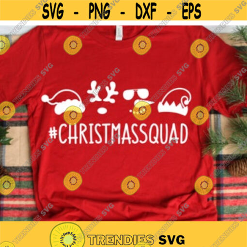 Christmas Squad Svg Christmas Lights Svg Merry Christmas Svg Kids Funny Christmas Shirt Merry Bright Svg Files for Cricut Png