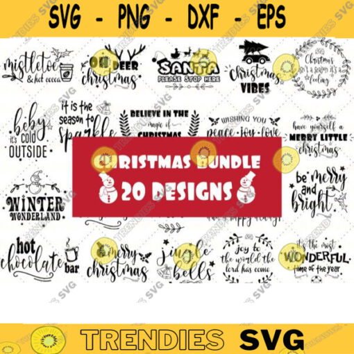 Christmas Svg Bundle Christmas svg for signs Christmas svg files for cricut Christmas ornament Christmas Sign Making SVG Cut File Bundle 126 copy