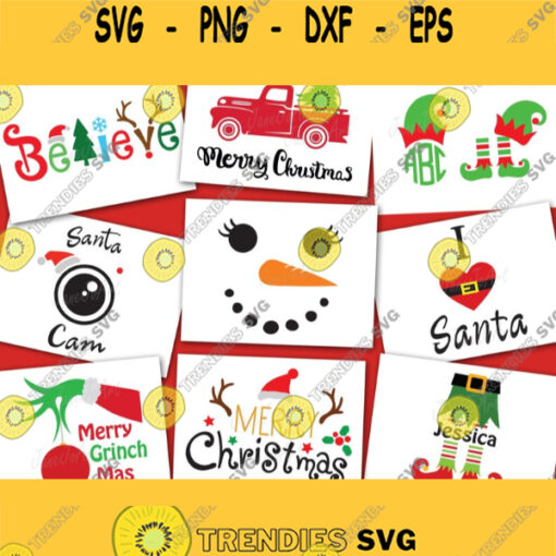 Christmas Svg Christmas Sayings SVG BundleChristmas Svg BundleNew Year Svg ChristmasCut Files Silhouette Studio CricutShirt svgClipart