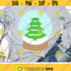 Christmas Svg Christmas Tree Svg Snow Globe Svg Dxf Eps Png Holiday Cut Files Winter Clipart Christmas Shirt Svg Silhouette Cricut Design 1797 .jpg