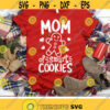Christmas Svg Mom of Smart Cookies Svg Funny Christmas Cut Files Gingerbread Svg Dxf Eps Png Woman Shirt Design Silhouette Cricut Design 2919 .jpg