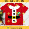 Christmas Svg Santa Costume Svg Santa Suit Cut Files Santa Outfit Clipart Funny Christmas Svg Dxf Eps Png Kids Svg Silhouette Cricut Design 521 .jpg