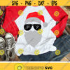 Christmas Svg Santa Face Svg Santa Svg Dxf Eps Png Christmas Cut Files Kids Shirt Design Winter Holidays Clipart Silhouette Cricut Design 855 .jpg