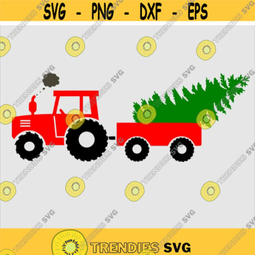 Christmas Tractor SVG Boys Christmas shirt svg kids Christmas shirts svg Christmas svg eps png dxf Design 1550.jpg