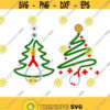 Christmas Tree Doctor Nurse Cuttable Design SVG PNG DXF eps Designs Cameo File Silhouette Design 144