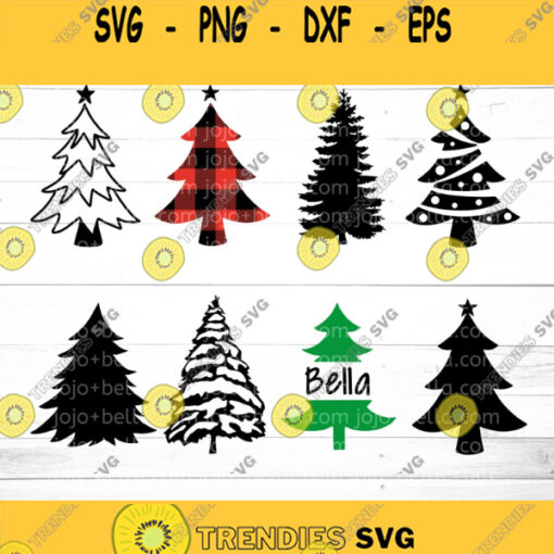 Christmas Tree SVG Bundle Merry Christmas SVG Christmas Svg Xmas Trees Svg Christmas Trees Svg Christmas Tree clipart Christmas