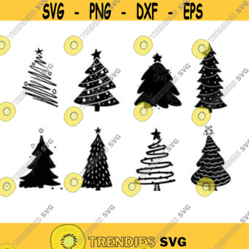 Christmas Tree Svg Christmas SVG Christmas tree Silhouette Tree Christmas Svg Christmas SVG Files for Cricut Christmas svg svg files