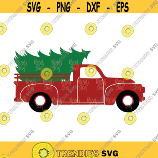 Christmas Tree Truck svg Christmas Files for Cricut Christmas Truck SVG svg files for cricut silhouette Christmas Clipart sublimation