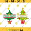 Christmas Tree split Cuttable Design SVG PNG DXF eps Designs Cameo File Silhouette Design 768