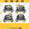 Christmas Truck Animals Svg Holiday Clipart Santa Hat Svg Xmas Svg Goat Svg Dog Svg Chicken Svg Pig SvgDesign 122