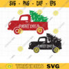 Christmas Truck SVG DXF Clipart with Christmas Tree Cuttable Merry Xmas Christmas Truck svg dxf Cut File for Cricut Commercial Use copy