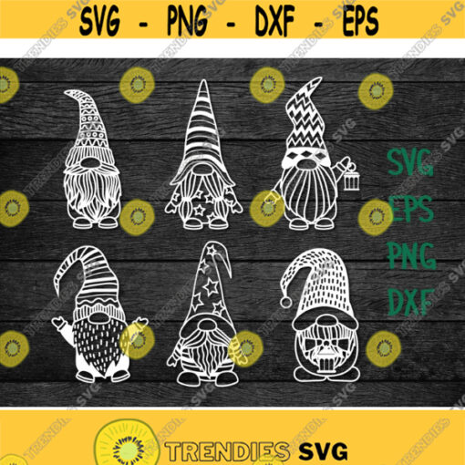 Christmas gnome svg Christmas svg files gnomes svg SVG Cutting File for CriCut Silhouette Design 6