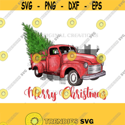 Christmas old truck Christmas Sublimation Christmas PNG Print Sublimation PNG Christmas sublimation designs Merry christmas Design 749