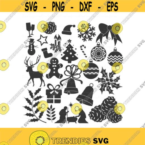 Christmas ornament svg christmas svg png dxf Cutting files Cricut Funny Cute svg designs print for t shirt bundle Design 949