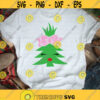 Christmas svg Christmas Tree svg Bow svg dxf eps Little Tree svg Girls Christmas Shirt Print Cut File Clip Art Cricut Silhouette Design 1129.jpg