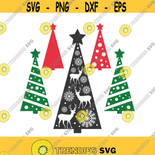 Christmas tree svg christmas svg christmas ornaments svg png dxf Cutting files Cricut Funny Cute svg designs print for t shirt Design 840