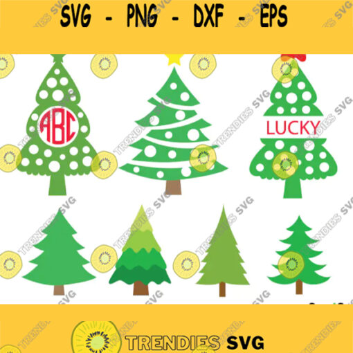 Christmas tree svgChristmas tree monogram svgchristmas tree clipartChristmas svg tree vectorchristmas tree cut file svg xmas tree svg