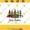 Christmas trees svg Leopard Print Svg christmas sublimation SVG Merry Christmas SVG Cutting File CriCut Files svg jpg png dxf Silhouette Design 474