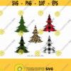 Christmas trees svg Leopard Print Svg christmas trees sublimation SVG Christmas SVG Cutting File CriCut Files svg jpg png dxf Silhouette Design 671