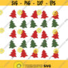 Christmas trees svg christmas svg christmas ornaments svg png dxf Cutting files Cricut Funny Cute svg designs print for t shirt Design 225