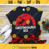 Christmasaurus svg Christmasaurus Rex Christmas svg Funny Christmas svg T Rex svg dxf Christmas Shirt Cut File Cricut Silhouette Design 161.jpg