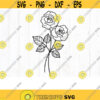 Chrysanthemum svg November birth flower svg Chrysanthemum silhouette Birth month flower svg Design 42 .jpg