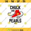 Chuck and pearls SVG. Chuck and pearls Cutting Files. Chuck and pearls Silhouette. Chuck and pearls Digital file. Cricut. Png. Logo file.