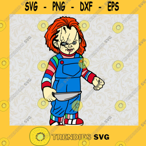 Chucky Svg Chucky Horror movie svg Halloween Svg Movie Character Killer Svg Cricut svg Files Childs play design Digital File